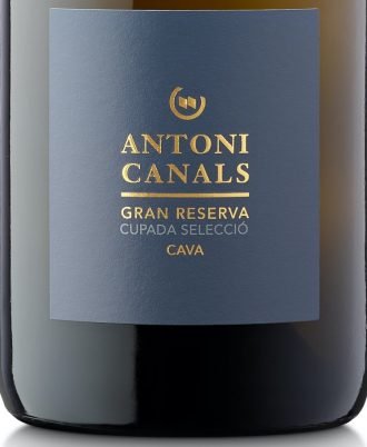 Etiqueta Antoni Canals Gran Reserva Brut Cupada Seleccio