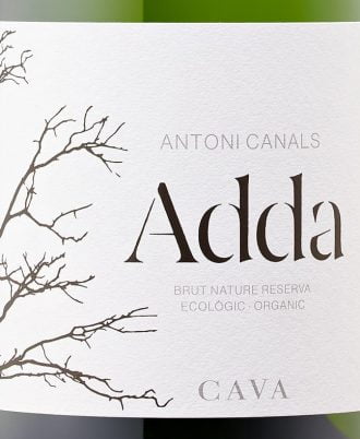 Etiqueta Antoni Canals Adda Brut Nature